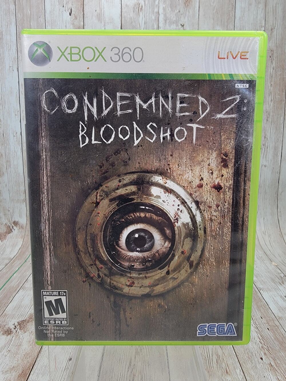 Condemed 2: Bloodshot, Microsoft Xbox 360 Video Game w/Manual